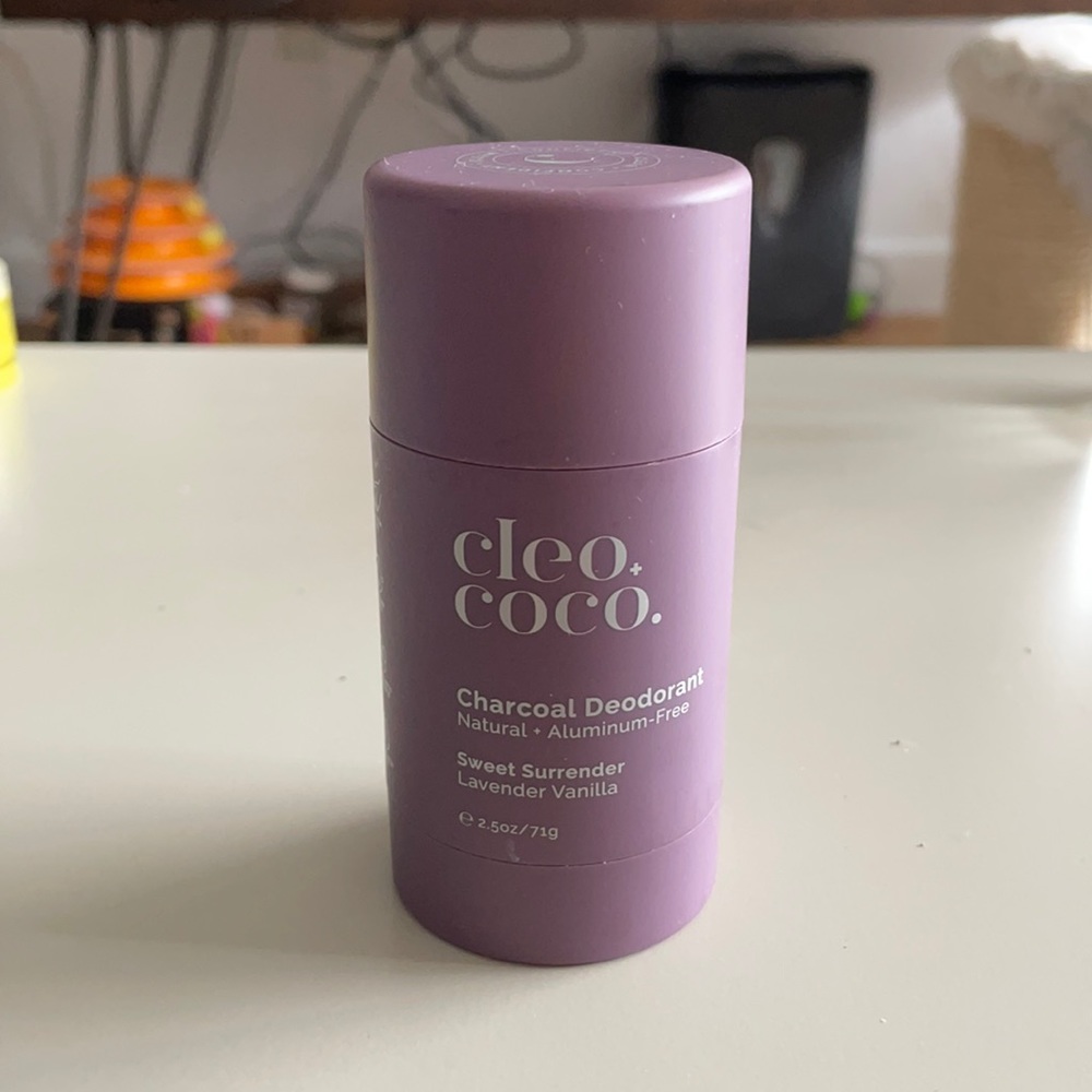 Cleo+coco natural deoderant lavender vanilla - new